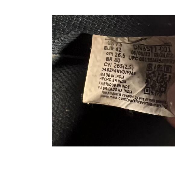 Nike Court Vision Mid Next Nature Black White Mens 8.5 - Picture 7 of 7